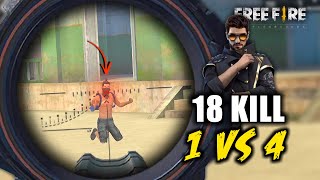 Back with Cupid Scar Solo vs Squad Ajjubhai OverPower Gameplay  Garena Free Fire [upl. by Etneciv535]