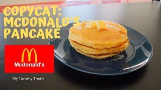 COPYCAT McDonalds Pancake RECIPE [upl. by Roberta]