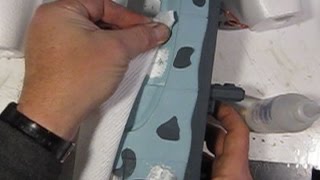 HOW TO REMOVE PAINT WITH LACQUER THINNER [upl. by Witte]