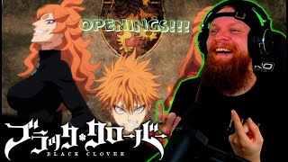 INCREDIBLE Black Clover Openings 113 Reaction [upl. by Roderick]