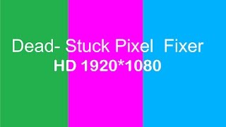 How to fix Dead pixel Stuck Pixel LCD Full HD 19201080 [upl. by Roda564]