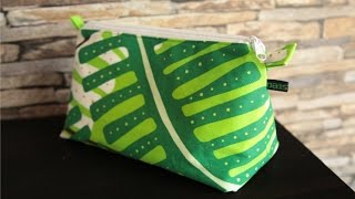 DaIsY´s DIY  Kosmetiktasche selber nähen [upl. by Vic538]