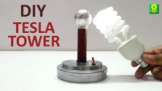 How to make Tesla Tower at home [upl. by Perlis]