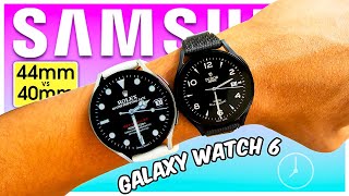 Galaxy Watch 6  44mm vs 40mm Don’t Buy WRONG [upl. by Nissensohn]