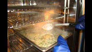 Makin rice in the Alto Shaam combi oven [upl. by Gala]