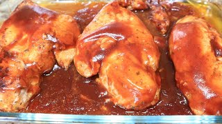 Juicy BBQ Chicken Breast Recipe [upl. by Minica]