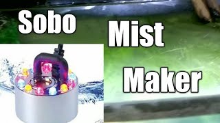 How to use Sobo Mist Maker  Fogger unboxing [upl. by Affra815]