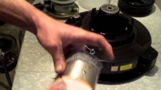 Toyostove Double Clean Kerosene heater How to Replace the wick [upl. by Rehpinej]