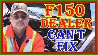 F150 STALLING AT STOPS  DEALER CANT FIND FIX  PART ONE [upl. by Arno99]