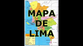 MAPA DE LIMA  PERU [upl. by Atnamas993]