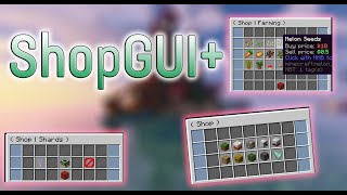 ShopGUI Plugin  Minecraft Plugins [upl. by Ahseat506]