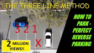 How to Reverse Park  PERFECT REVERSE PARKING EVERY TIME [upl. by Liryc]