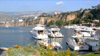 quotSurrenderquot  Elvis Presley  Torna a Surriento   With images of Sorrento  Naples  Italy [upl. by Fulcher]