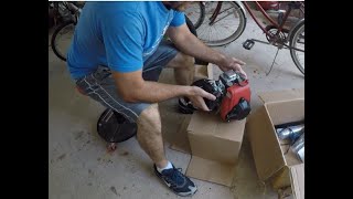 49cc 4Stroke Motorized Bike Build Unboxing [upl. by Otnas857]