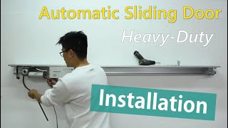 How to install the automatic sliding door opener  heavy duty  OSENT Installation Guide [upl. by Willem]