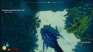 Sapphire Bay Missing Nutrient Cache  ManEater PS4 [upl. by Tiloine221]