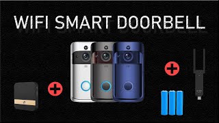 Wifi Smart Video Doorbell V5  Video Quality Motion Detection Test How To Connect Ring Doorbell [upl. by Branham]