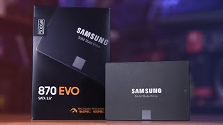 Samsung 870 EVO SSD Review  Save your money  TechteamGB [upl. by Stephenie]