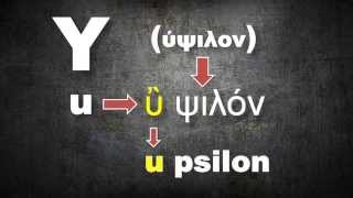 Greek alphabet the CORRECT pronunciation [upl. by Mara]