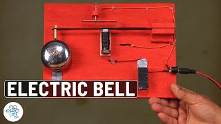 How to Make Electric Bell from Recyclable Objects at home  DIY [upl. by Fitzhugh]