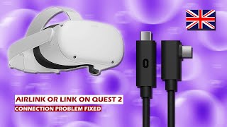 FIXED Oculus Link or Air Link not working on Quest 2 [upl. by Deny127]