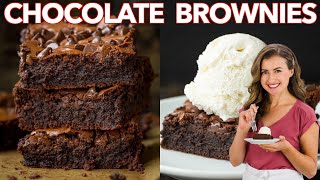 The Best Fudgy BROWNIES RECIPE I Ever Made [upl. by Cassidy]