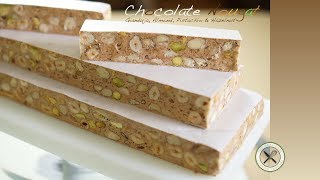 Chocolate Nougat  Torrone – Bruno Albouze [upl. by Inus]