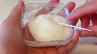 DIY Shampoo And Salt Slime [upl. by Ayanat]