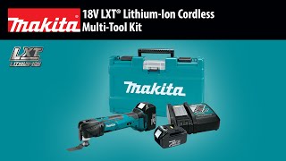 MAKITA 18V LXT® MultiTool Kit XMT035 [upl. by Iur]