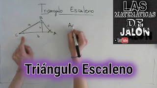 El Triangulo Escaleno  ÁREA  PERÍMETRO  FORMULAS [upl. by Harmonie785]