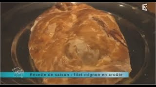 Recette de saison  filet mignon en croûte [upl. by Nodnyl]