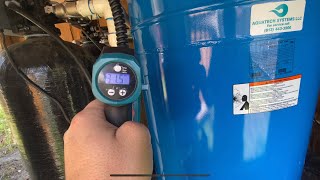 How To Set Your Well Pump Pressure Tank With Proper Air Pressure [upl. by Enylhsa209]