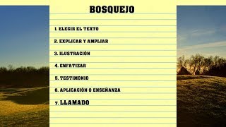 HACER TU PROPIO BOSQUEJO [upl. by Consuelo]