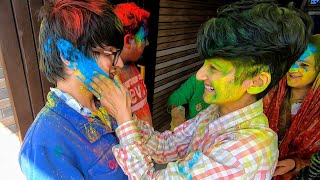 Holi 2020 😍 Vlog  Sourav Joshi [upl. by Haelat]