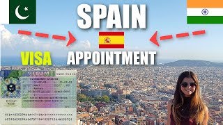 HOW TO BOOK SPAIN EMBASSY APPOINTMENT [upl. by Neelia]