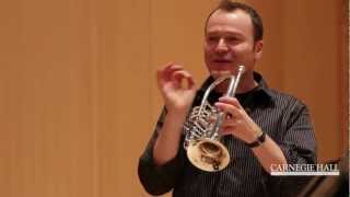 Carnegie Hall Trumpet Master Class Respighis The Pines of Rome [upl. by Bonny]