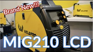 Weldpro MIG210 LCD  Part 1 Unboxing [upl. by Dnumsed]