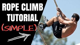 Rope Climbing Technique How To [upl. by Derick426]