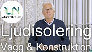 Ljudisolering  Vägg amp Konstruktion [upl. by Ronald]