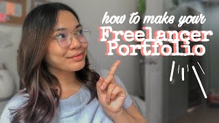 Freelancer Portfolio for Beginners  Victoria Nelle  Freelancing Philippines [upl. by Caravette]