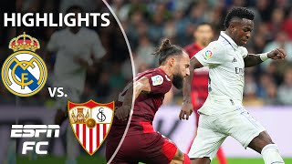 Real Madrid vs Sevilla  LaLiga Highlights  ESPN FC [upl. by Oran321]