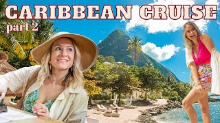 CARIBBEAN CRUISE 2023 PampO Cruises  MARTINIQUE ST LUCIA BARBADOS amp ARVIA SHIP AND CABIN TOUR AD [upl. by Vivyanne]