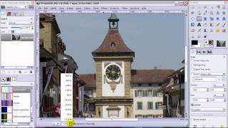 GIMP Basics 4  How to Crop and resize an image [upl. by Anigriv828]