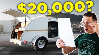 Why Are Teardrop Trailers SO EXPENSIVE They are so SMALL [upl. by Church]