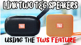 How to connect two TampG speakers together Using TWS feature in 2025 True Wireless Stereo [upl. by Sherry]