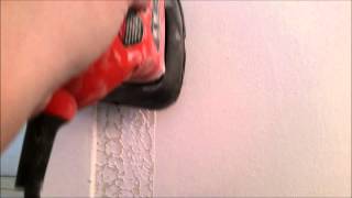 How to remove decorative plaster from walls [upl. by Aziar]