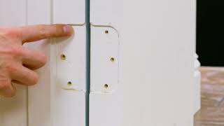 Door Hinge Installation  National Hardware [upl. by Eenel]