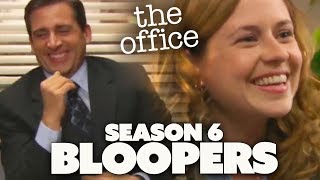 Season 6 BLOOPERS  The Office US  Comedy Bites [upl. by Ahsienal19]