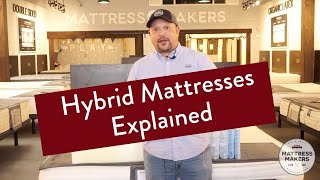 Hybrid Mattresses 101What You Need To Know About Hybrid Mattresses [upl. by Eugirne]