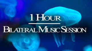 1 HR Bilateral Music Therapy  Relieve Stress Anxiety PTSD Nervousness  EMDR Brainspotting [upl. by Ellezig]